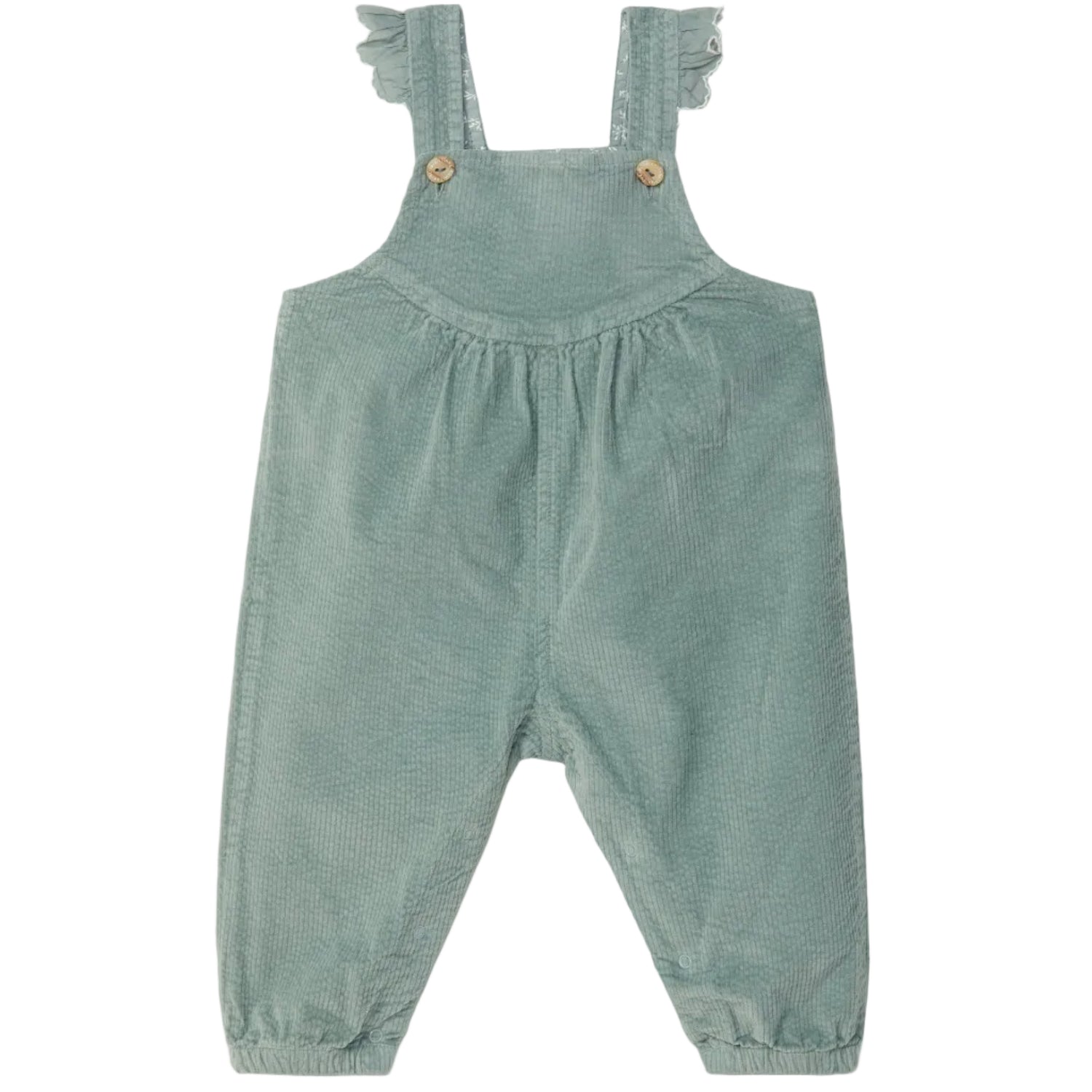 Corduroy Overalls - Verde