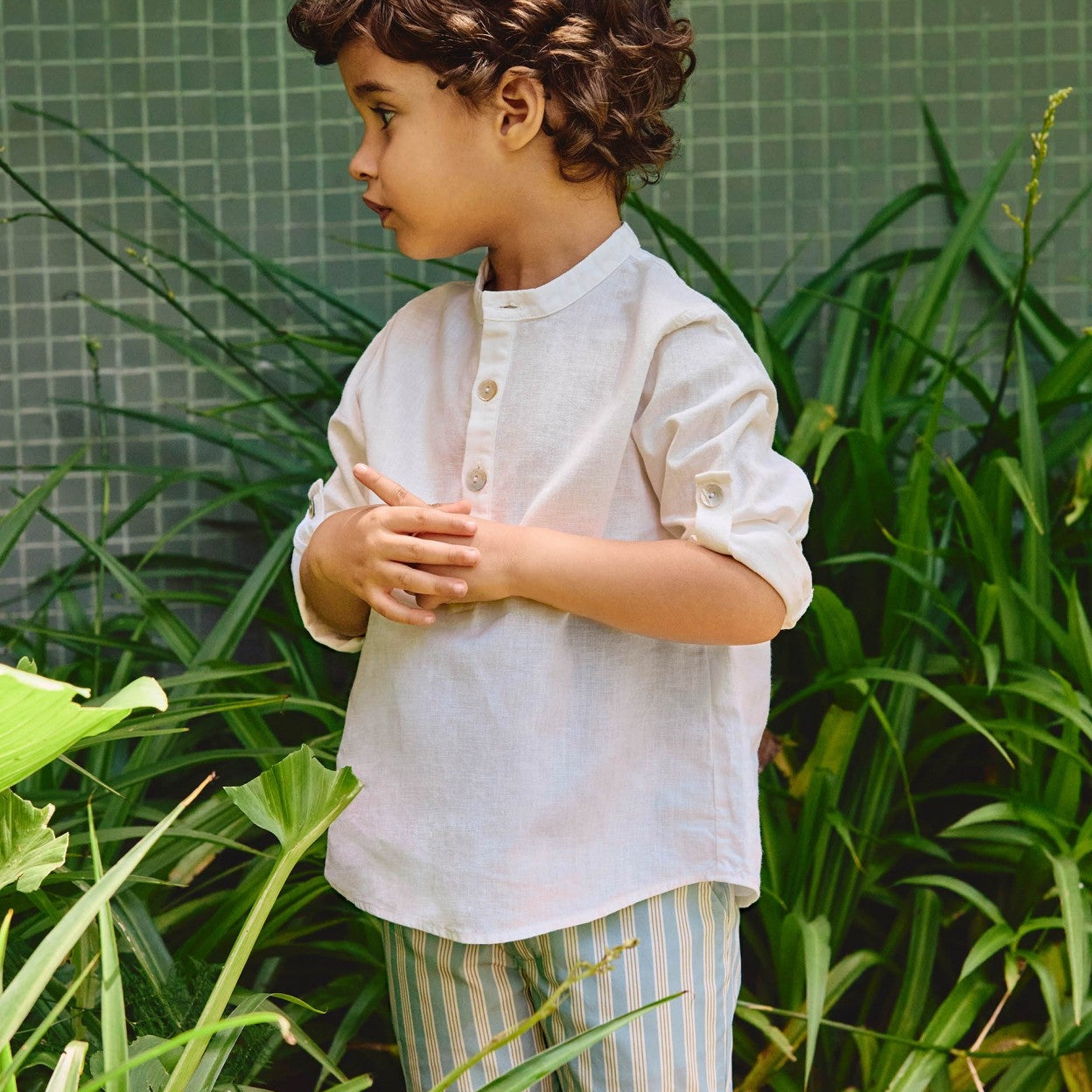 Classic White Linen Shirt