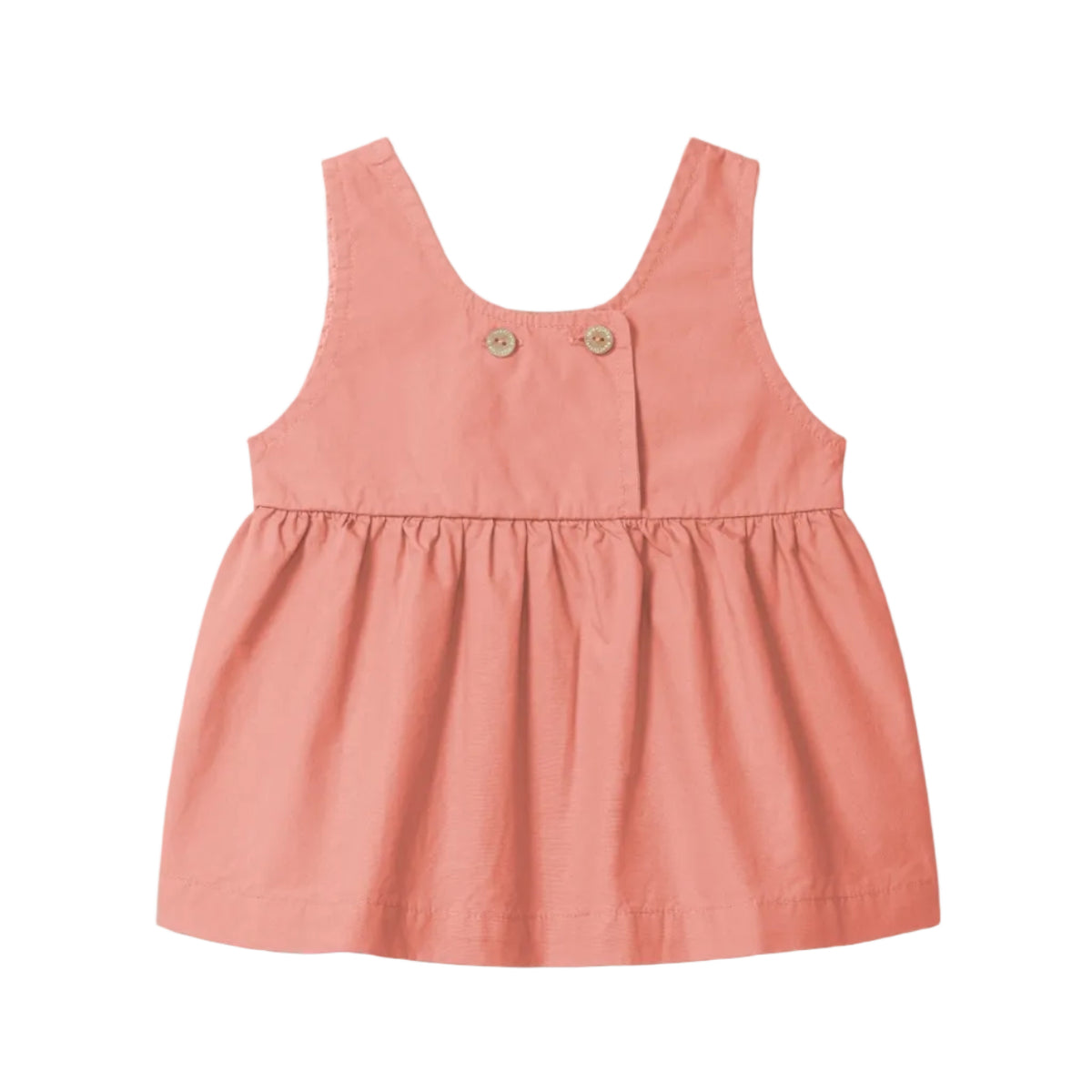 Pinafore Dress - Pink Rasberry