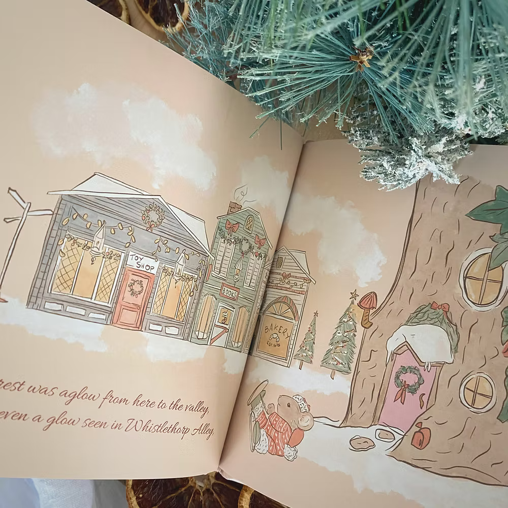 A Woodland Christmas Book