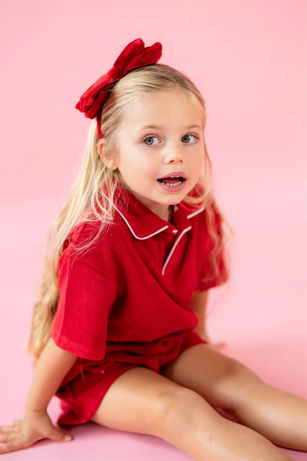 French Terry Shorts (Red)