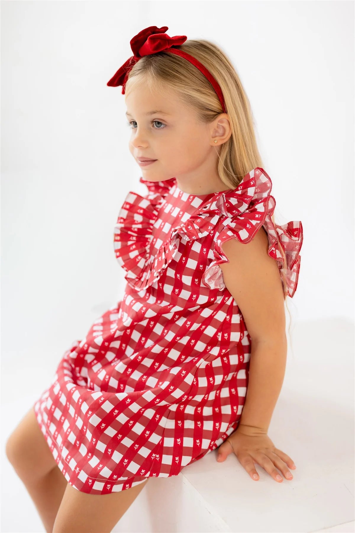 Red Everyday Dress - Little Harry Hampton