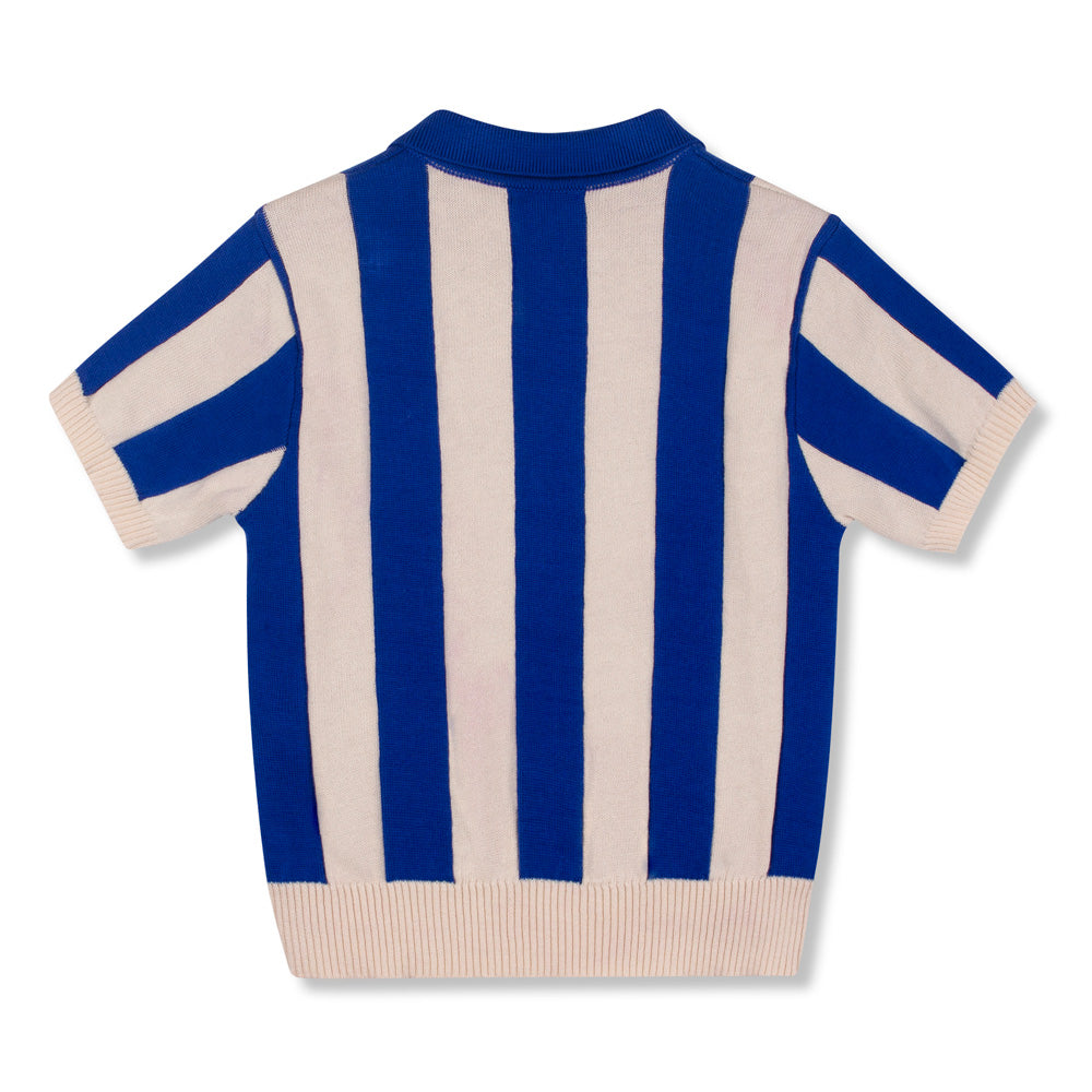 Stripes Knit Tank - Blue