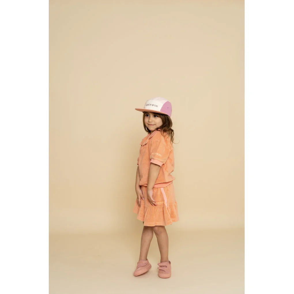 Hat - Blush Bloom/ Mauve Rose