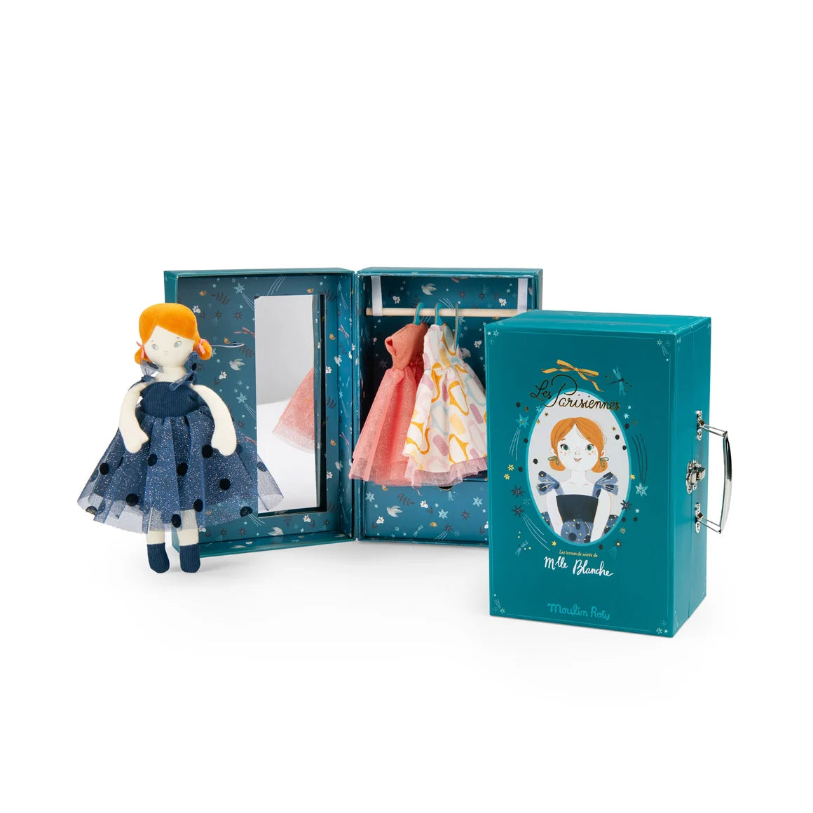 "Les Parisiennes" Dressing Suitcase Doll