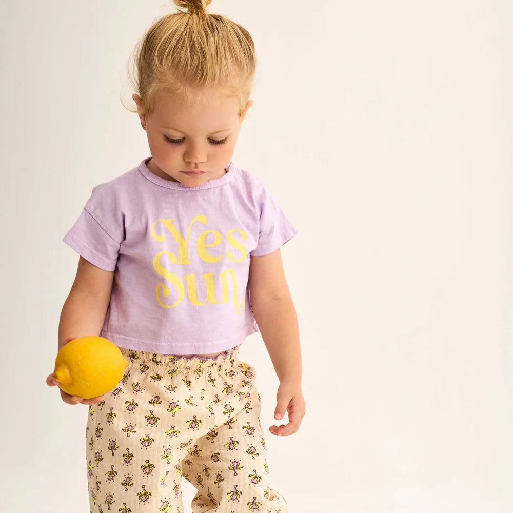 'Yes Sun' Tee - Lavender