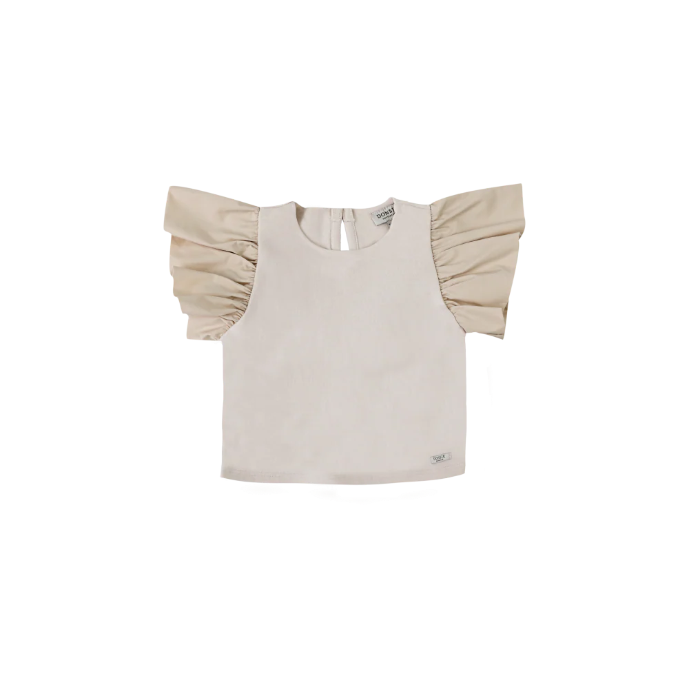 Flutter Sleeve Top