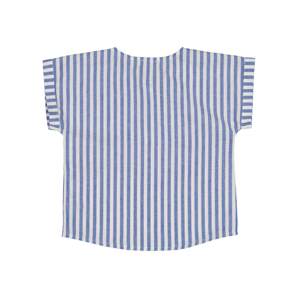 LOIR Paris Blouse T - Blue Stripes 18M