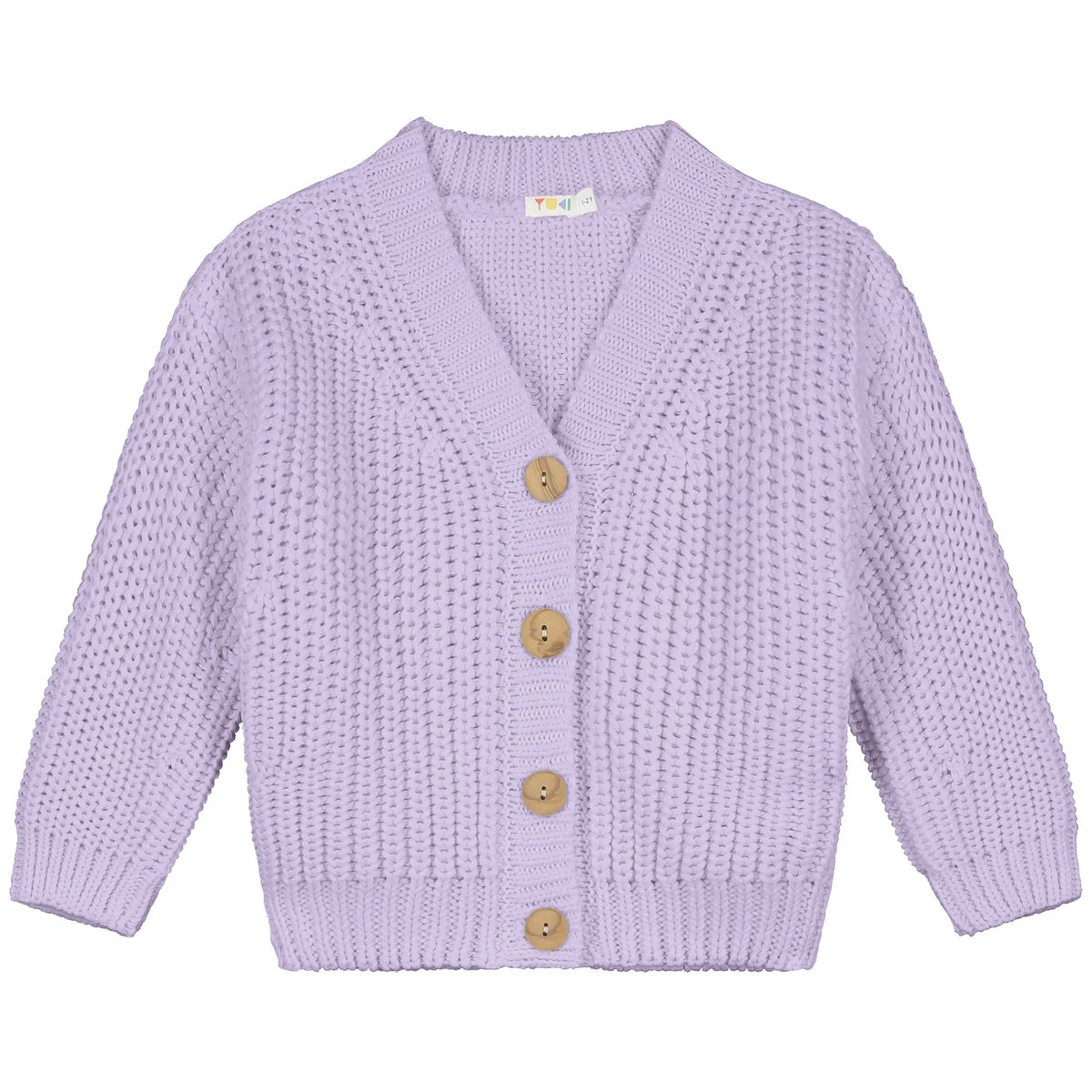 Knitted Cardigan - Lilac