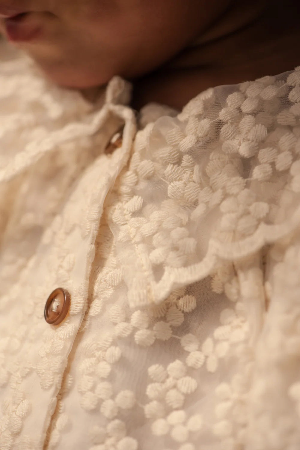 Mailien Blouse - Warm White