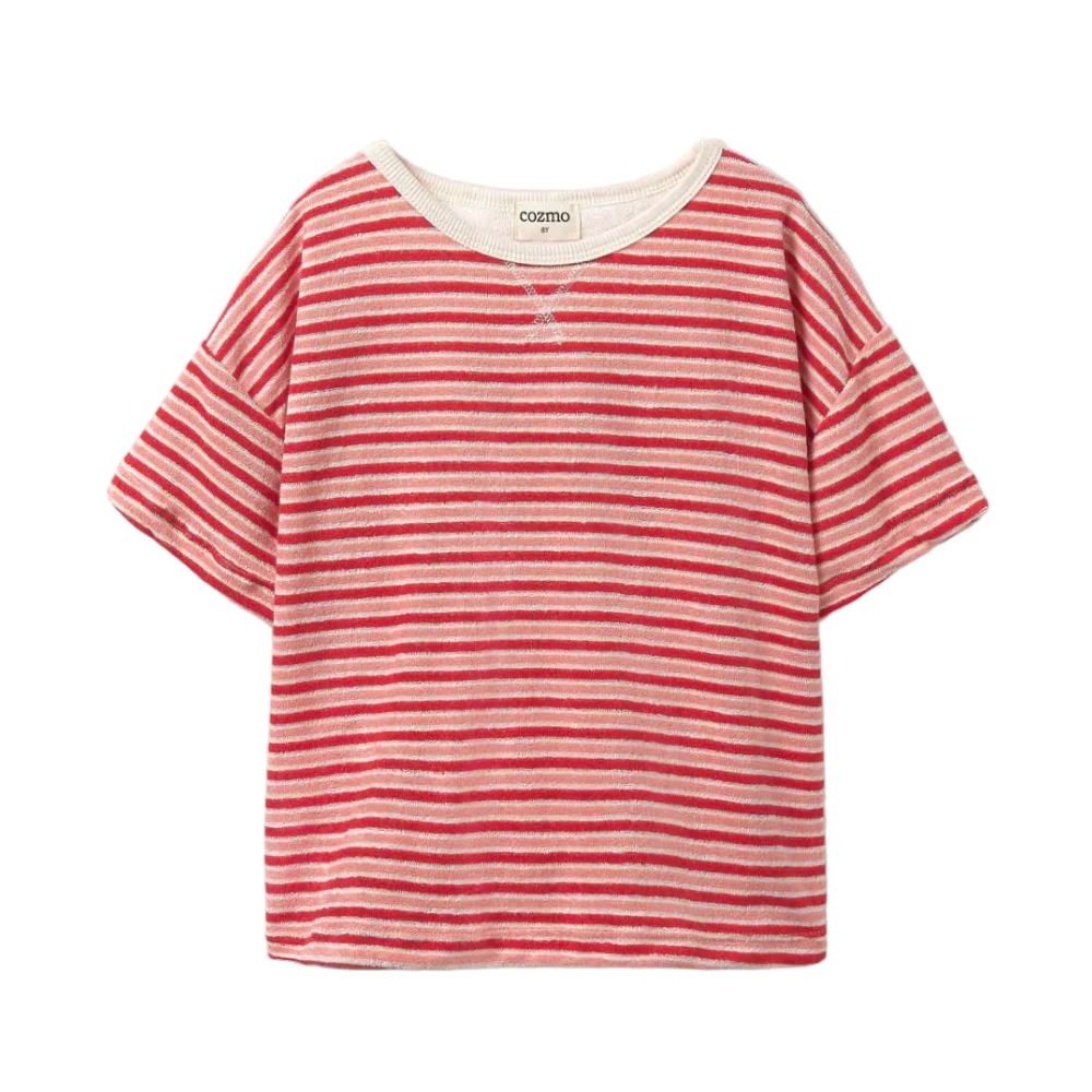 Terry Cloth Tee - Tomato