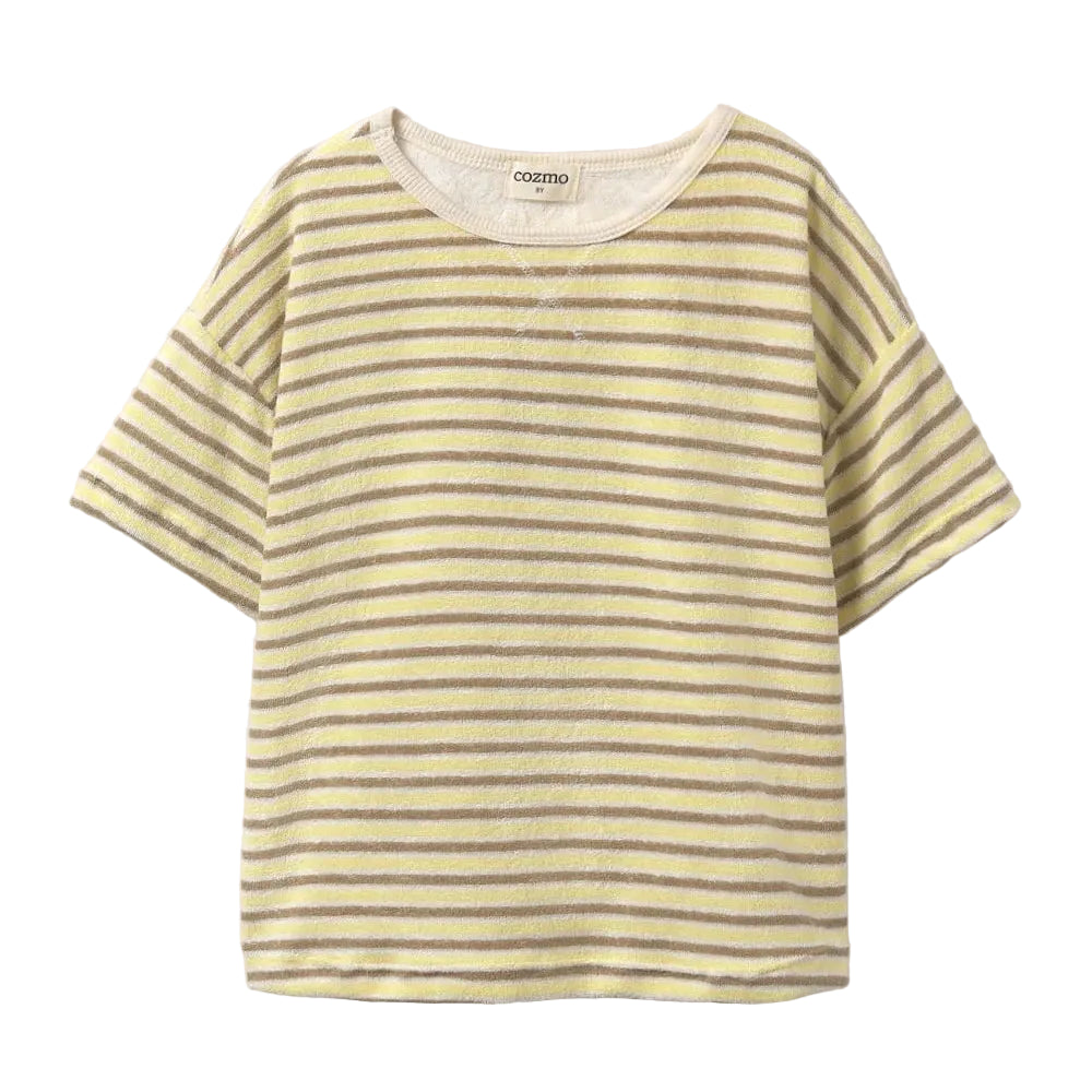 Terry Cloth Tee - Sand Yellow