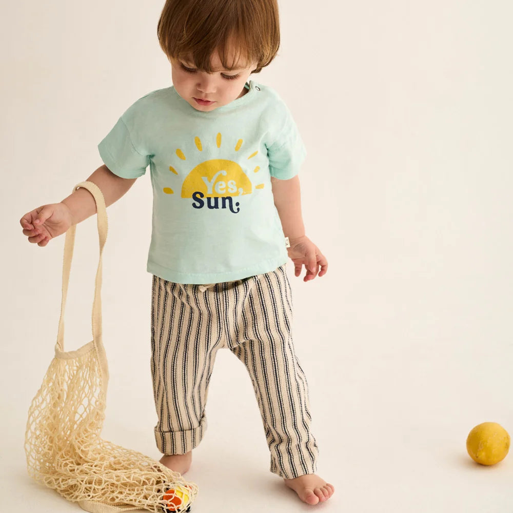 Baby Enzo Pants - Ivory