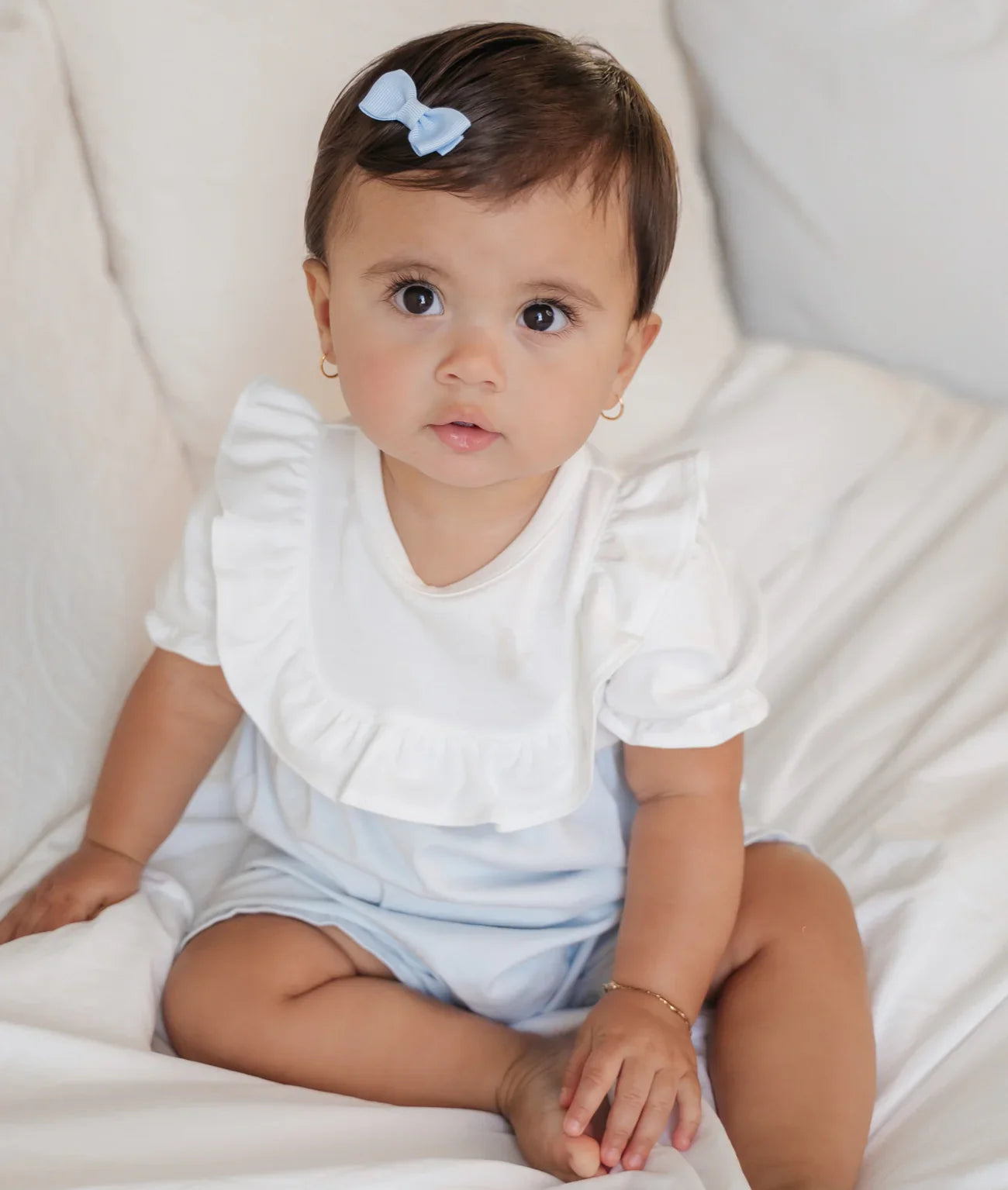 LIVLY Edith Jumpsuit Baby Baby Blue 6-9m