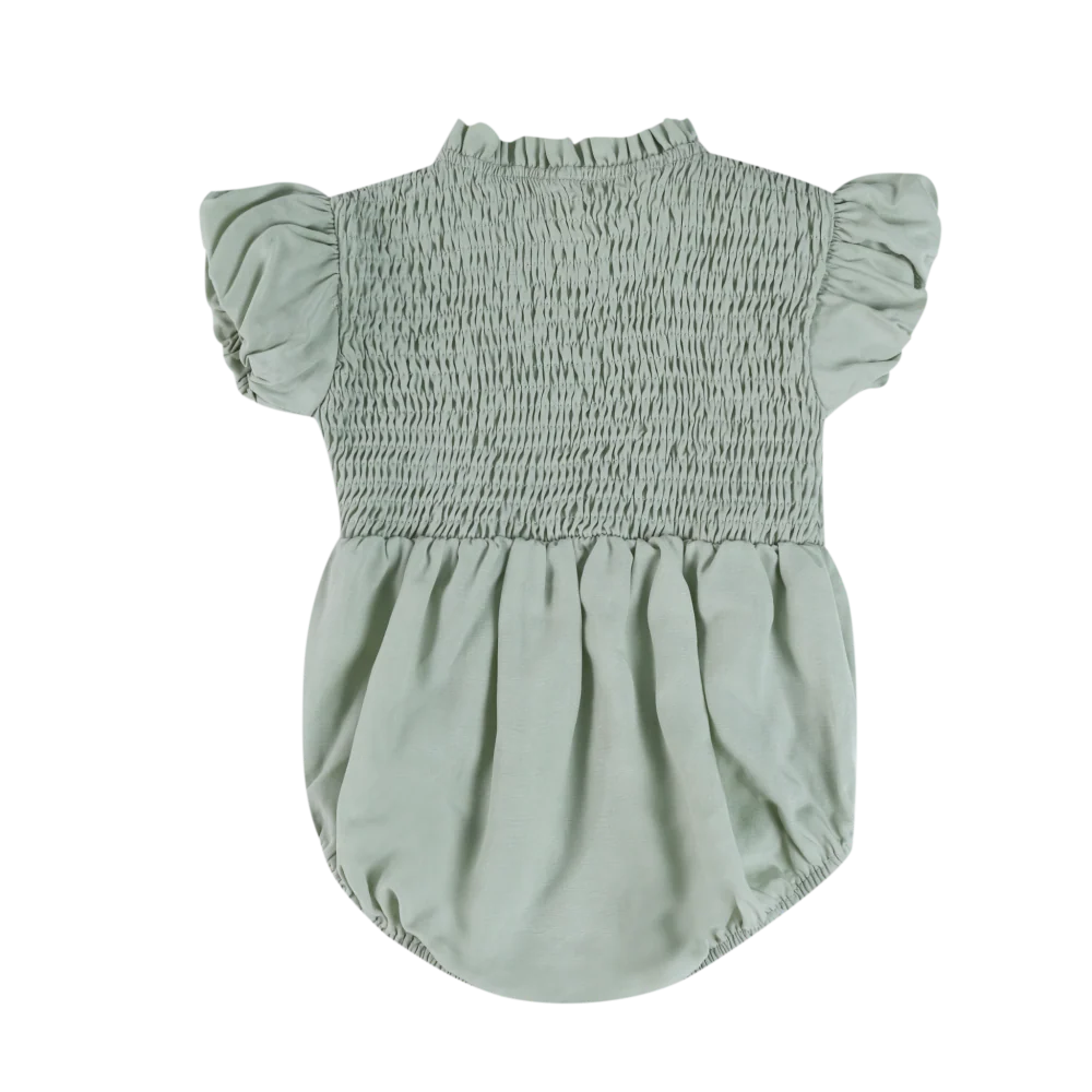 Eledor Romper - Forest Green