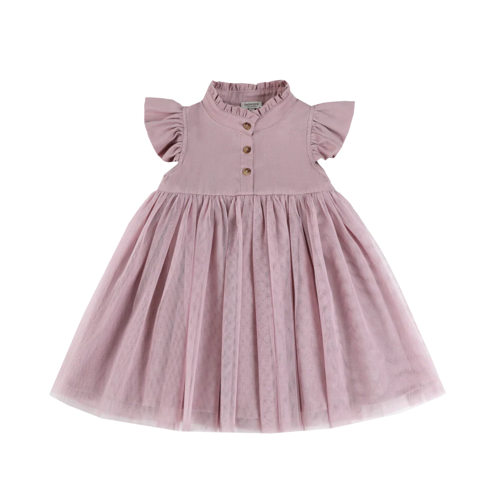Fleurance Dress - Purple Violet