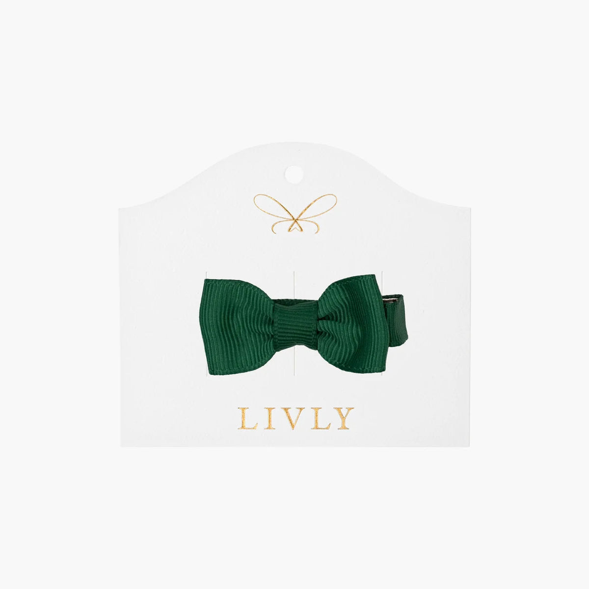 Small Bow - Forest Green