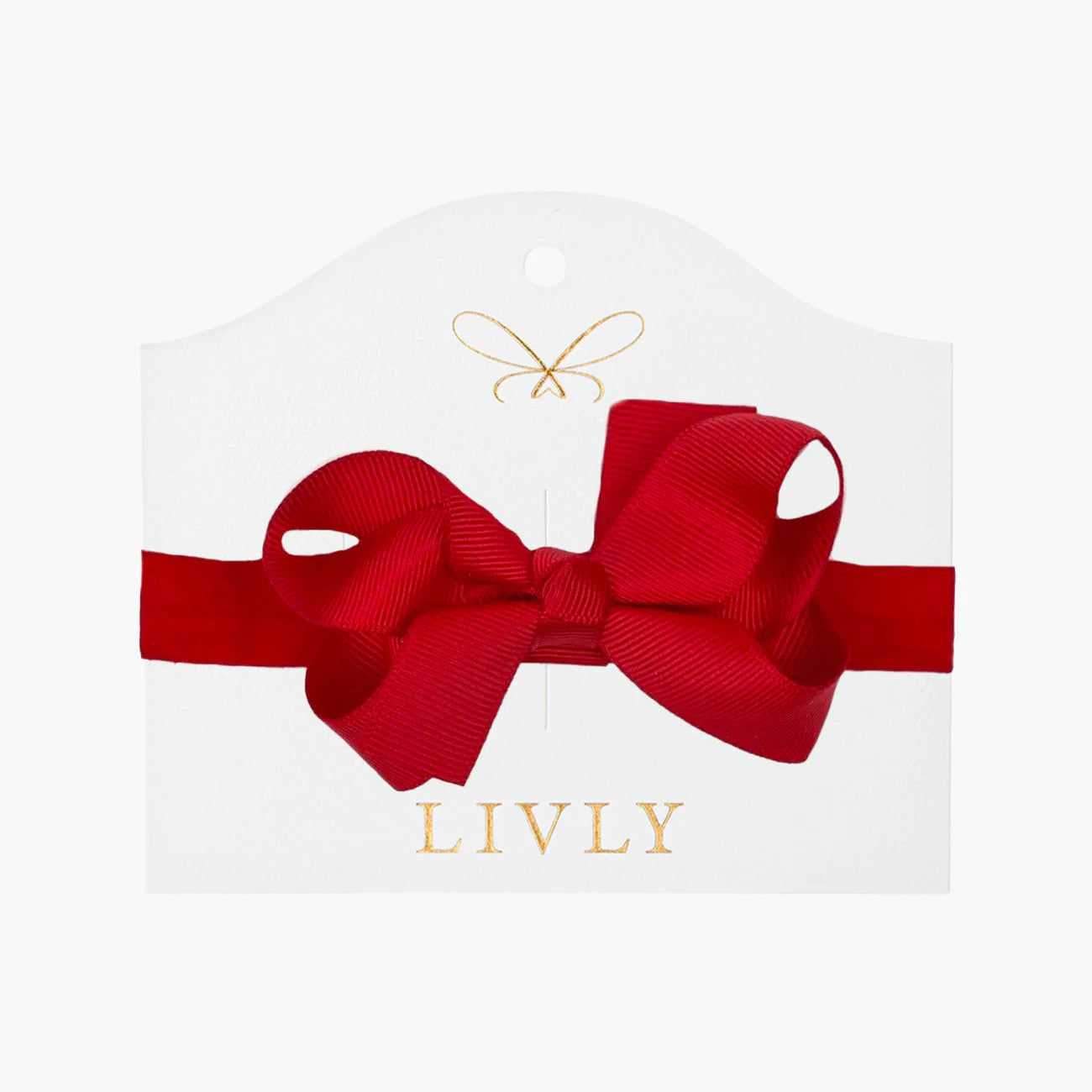 Baby Hairband - Scarlet