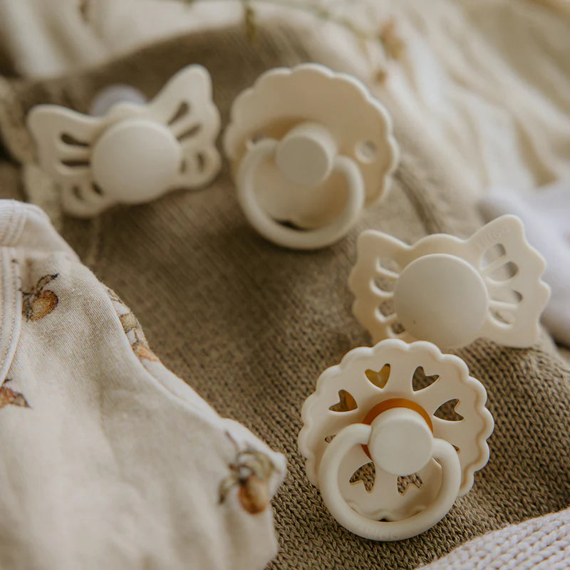 Baby's First Pacifier Set - 4 Pack - Cream