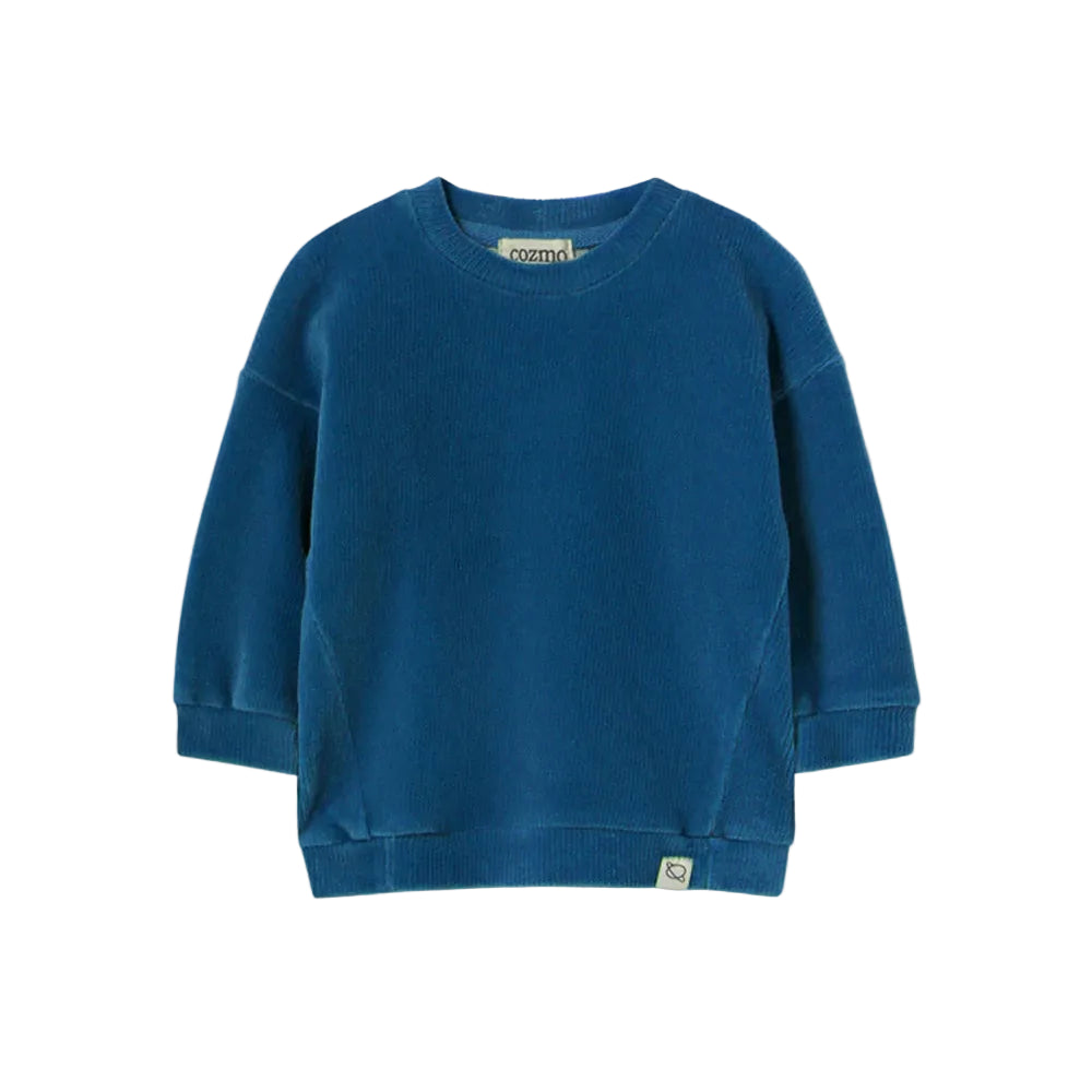 Corduroy Velour Sweater