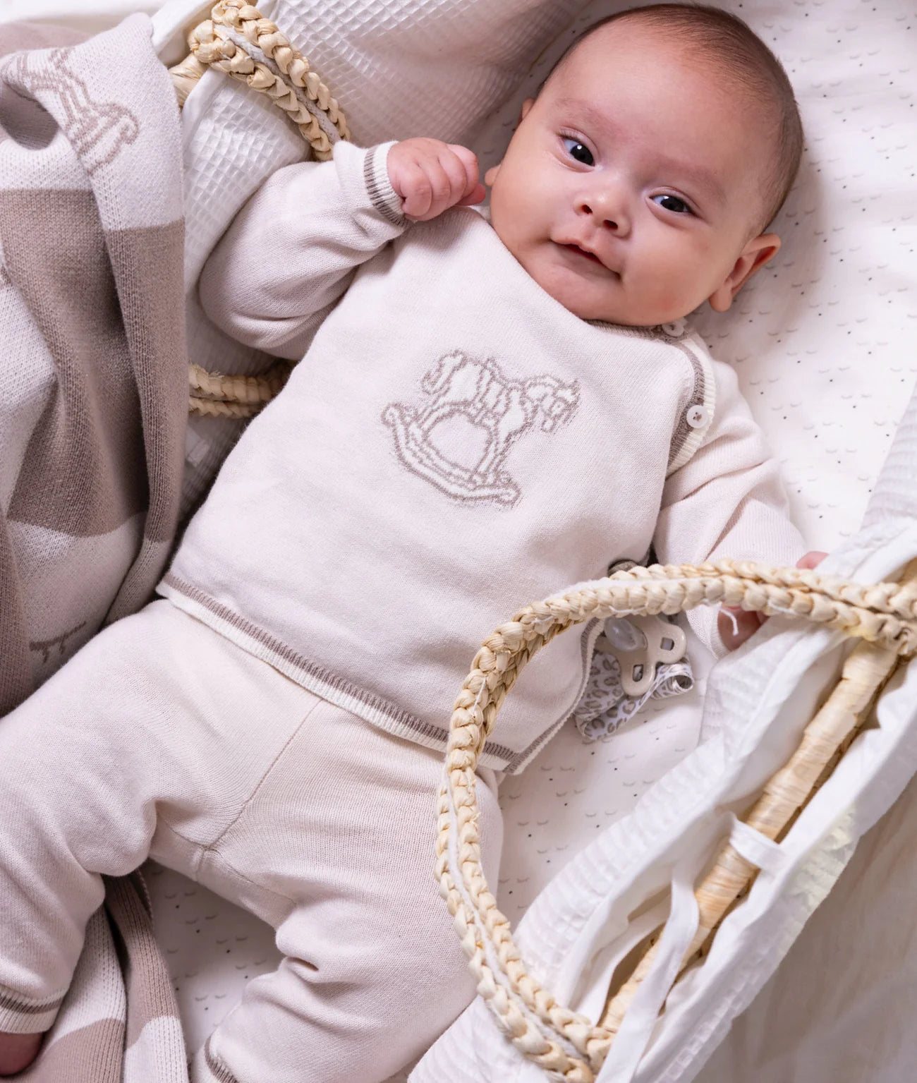 Rocking Horse Knitted Set