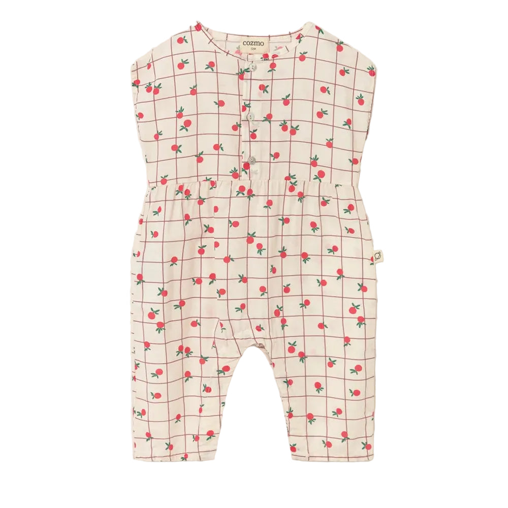 Mae Baby Jumpsuit - Ivory
