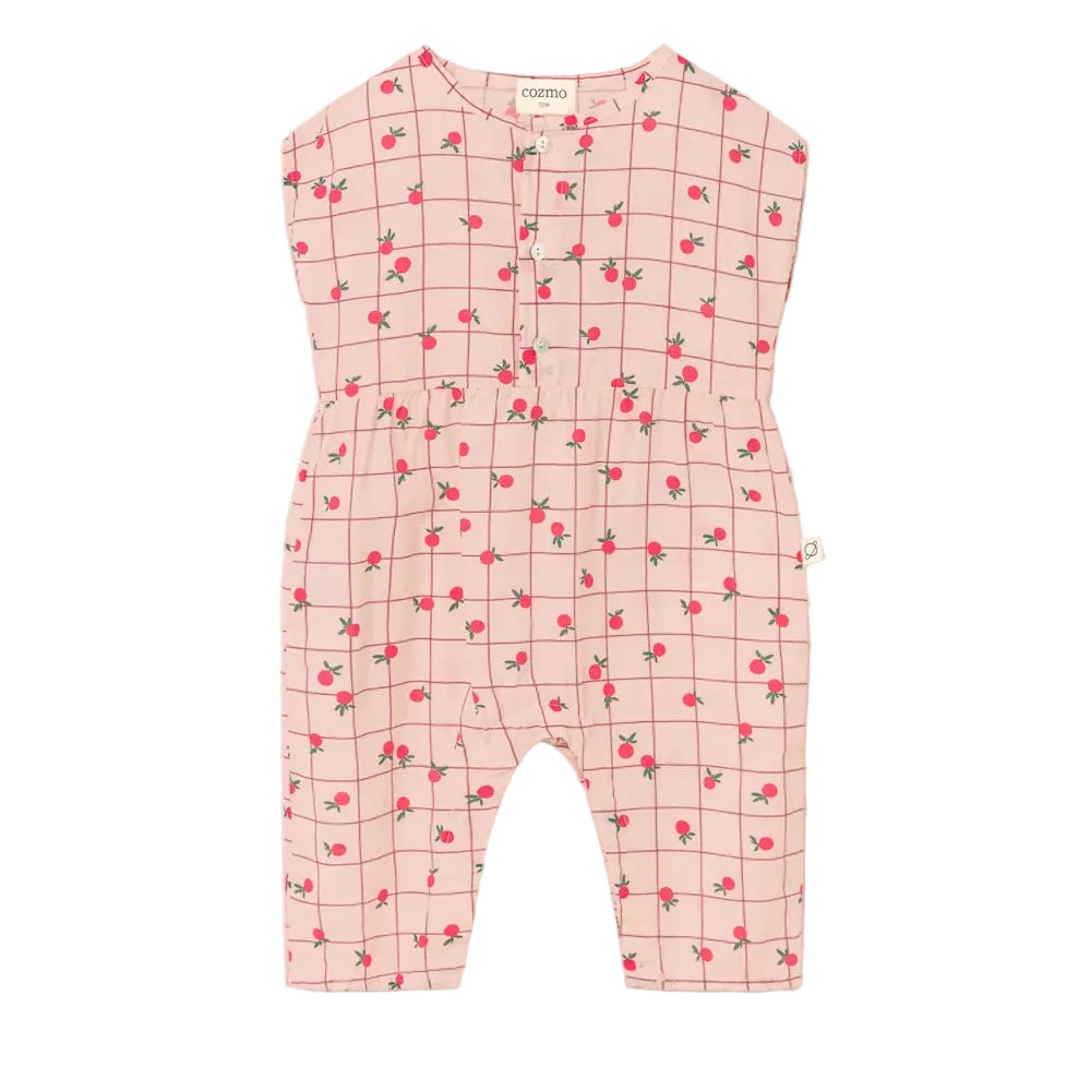 Mae Baby Jumpsuit - Pink