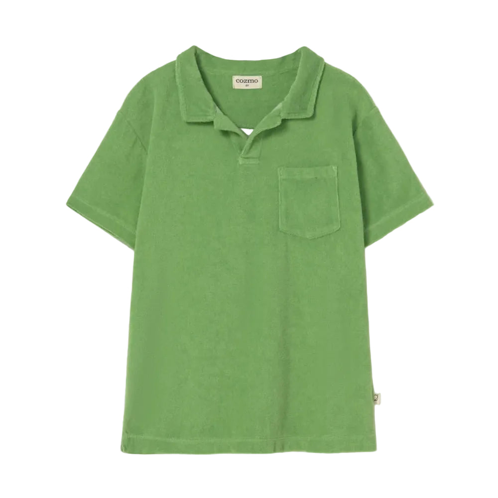 Soft Terry Polo - Green