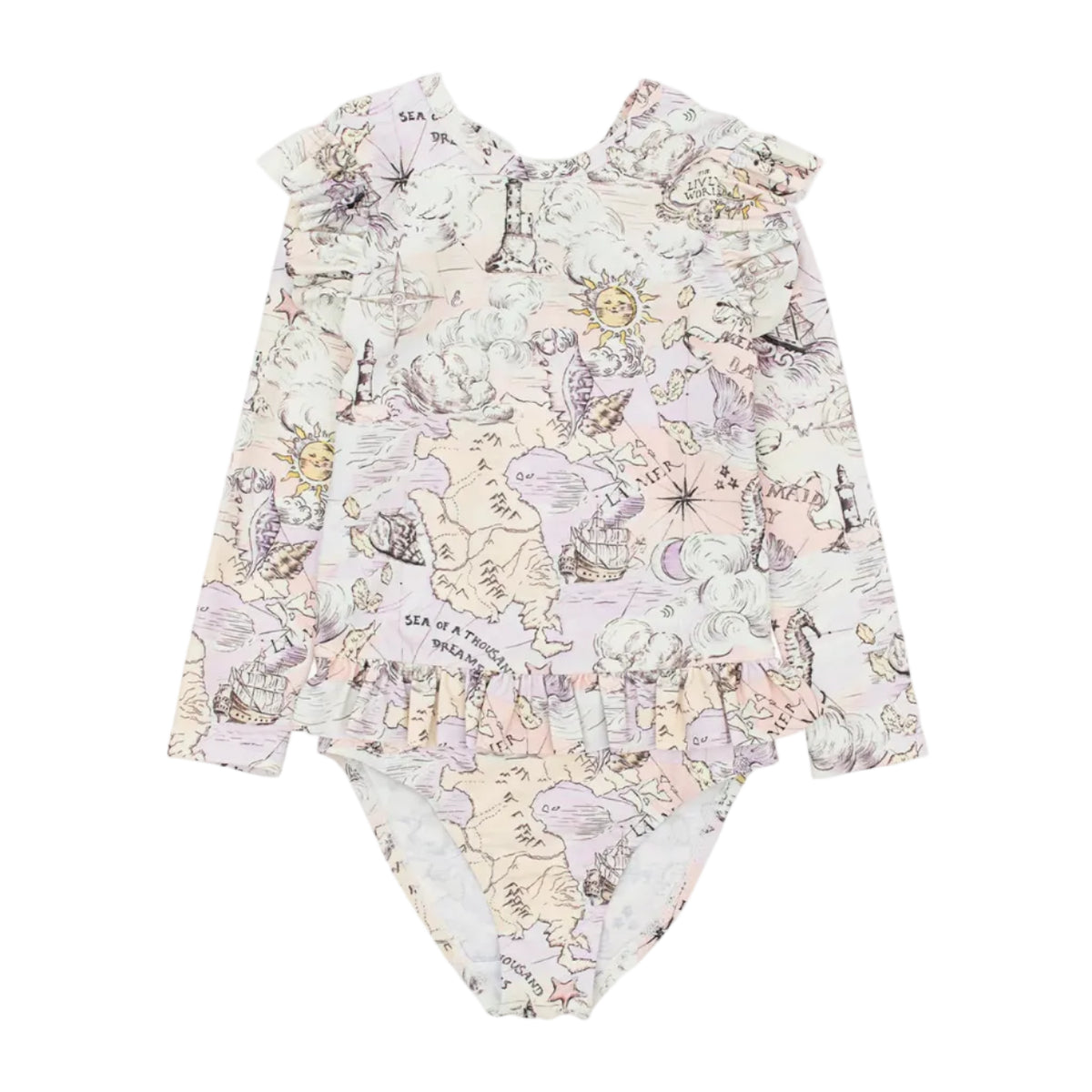 LIVLY Nellie Swimsuit Yellow 12-18m
