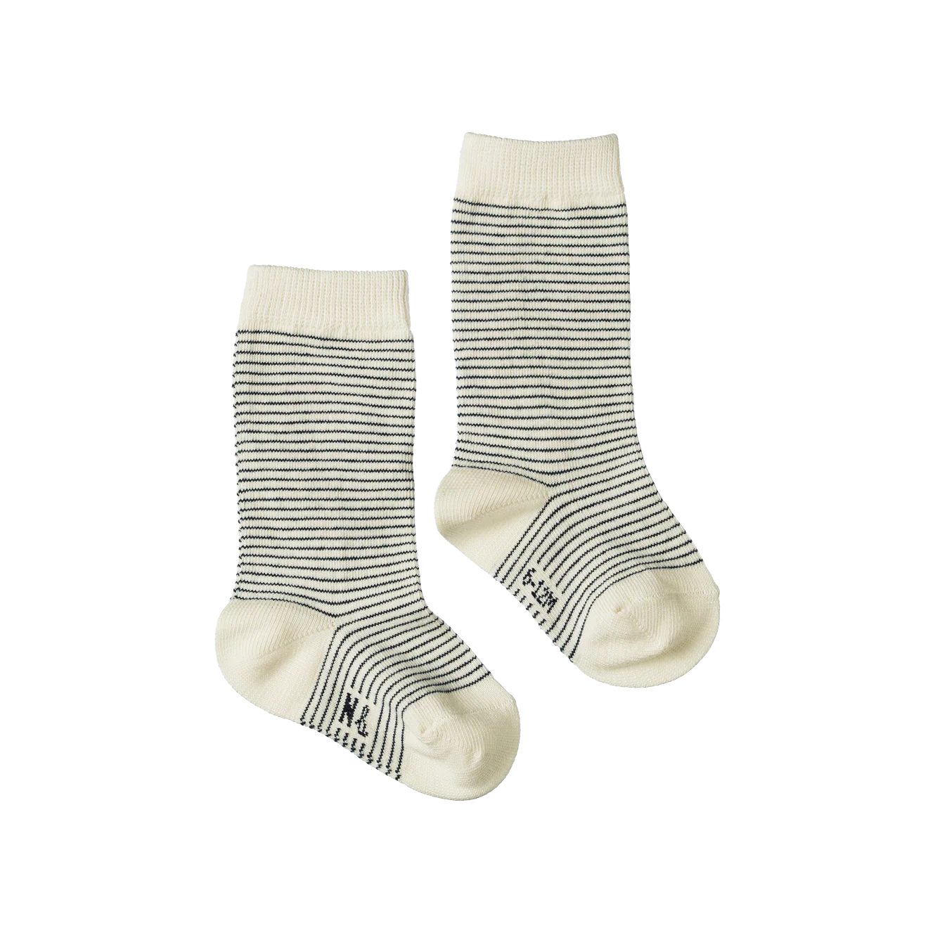 Organic Cotton Socks - Navy Stripe