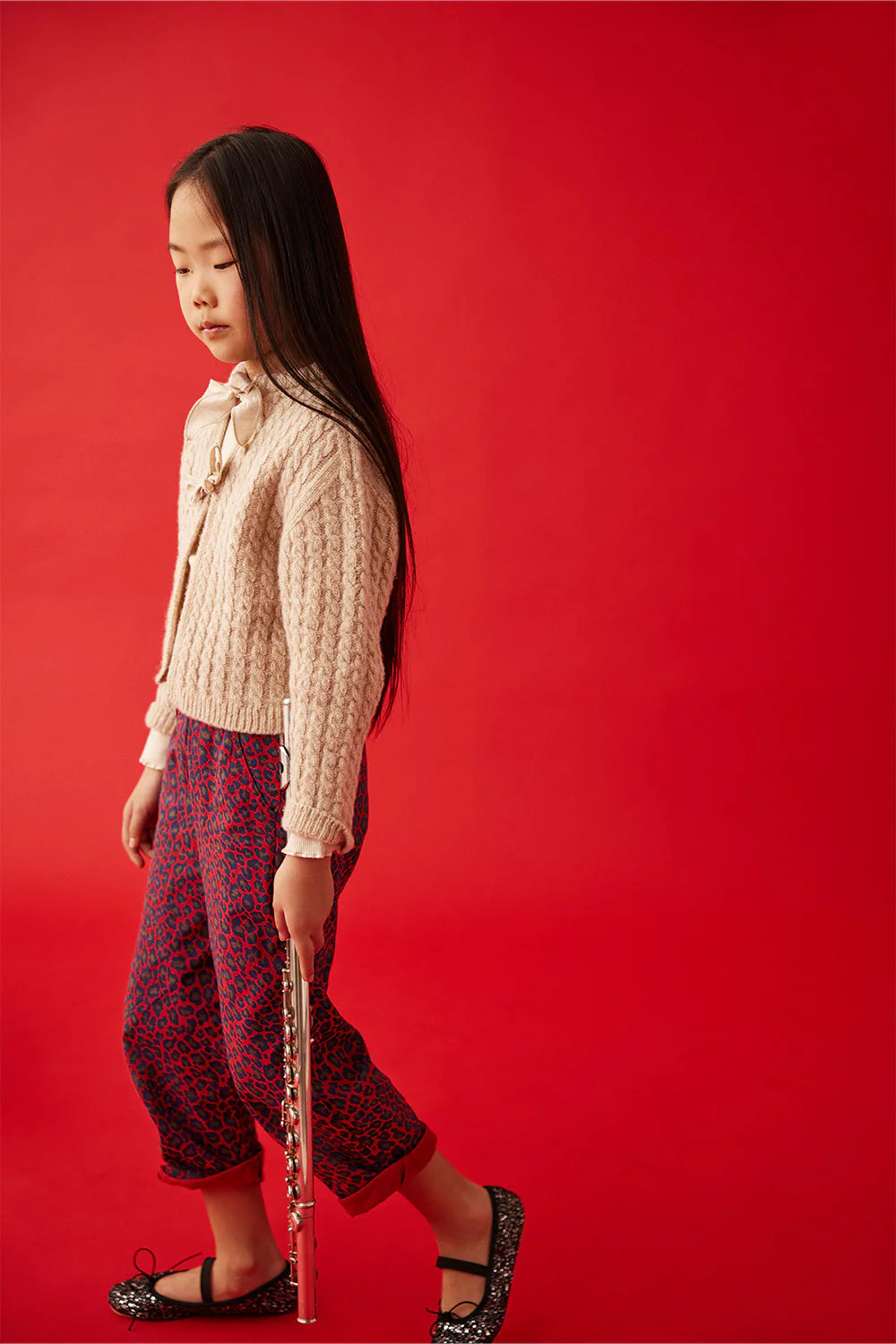 Twill Pants - Animal Print