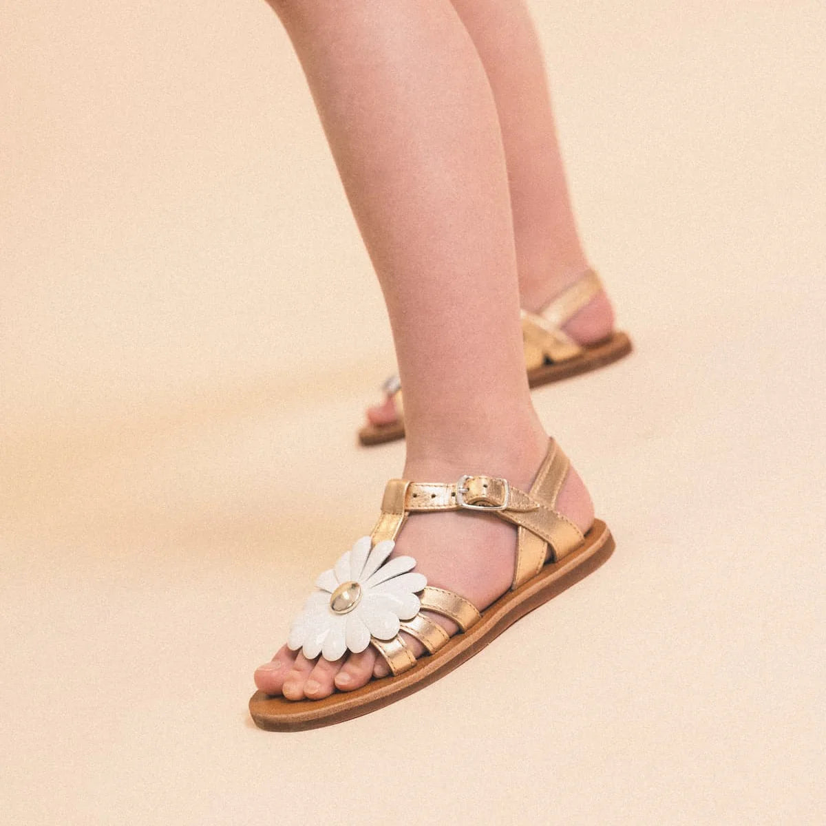 Plagette Big Flo Sandal - Ivory