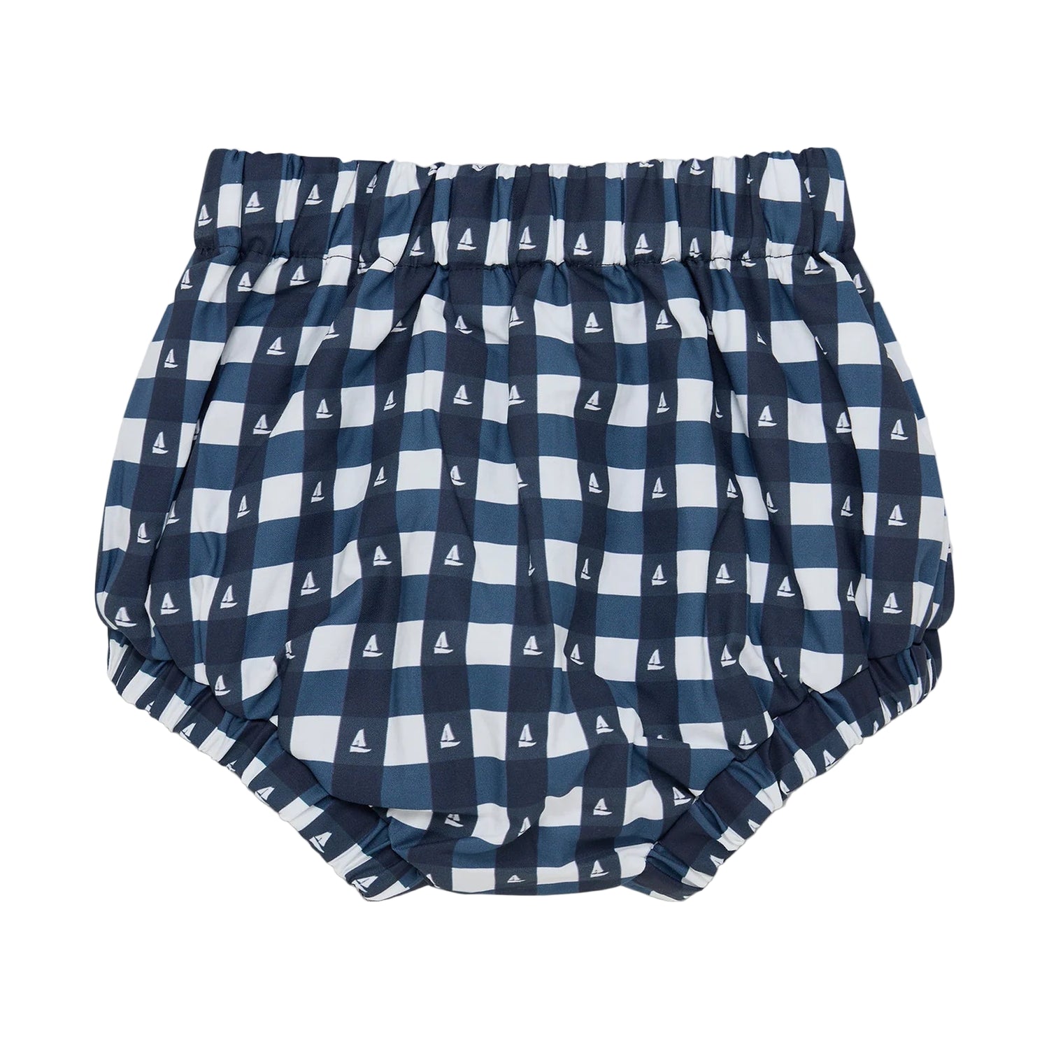 Navy Gingham Bloomer - Little Harry Hampton