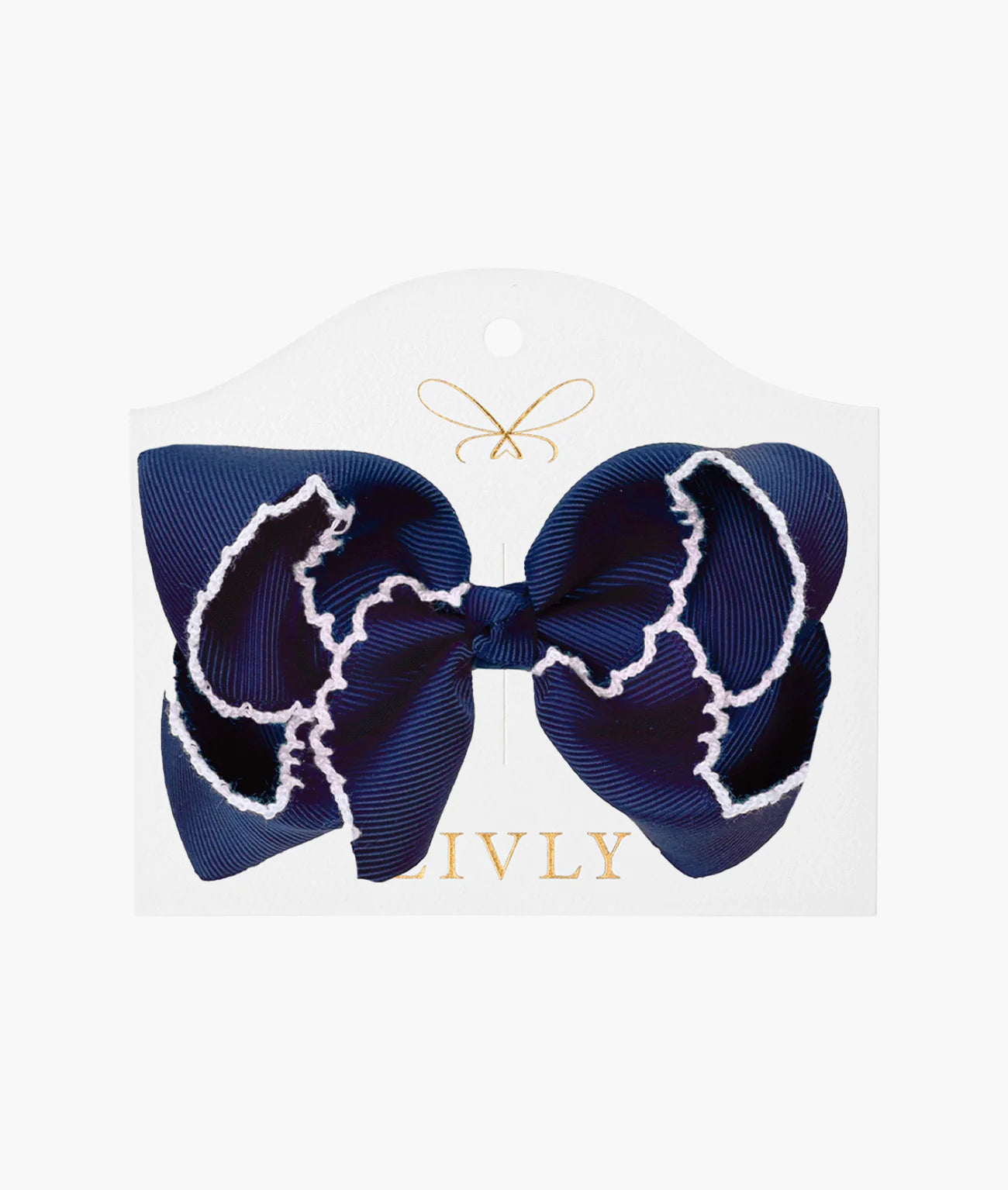 Bow - Picot Blueberry Pie - Large
