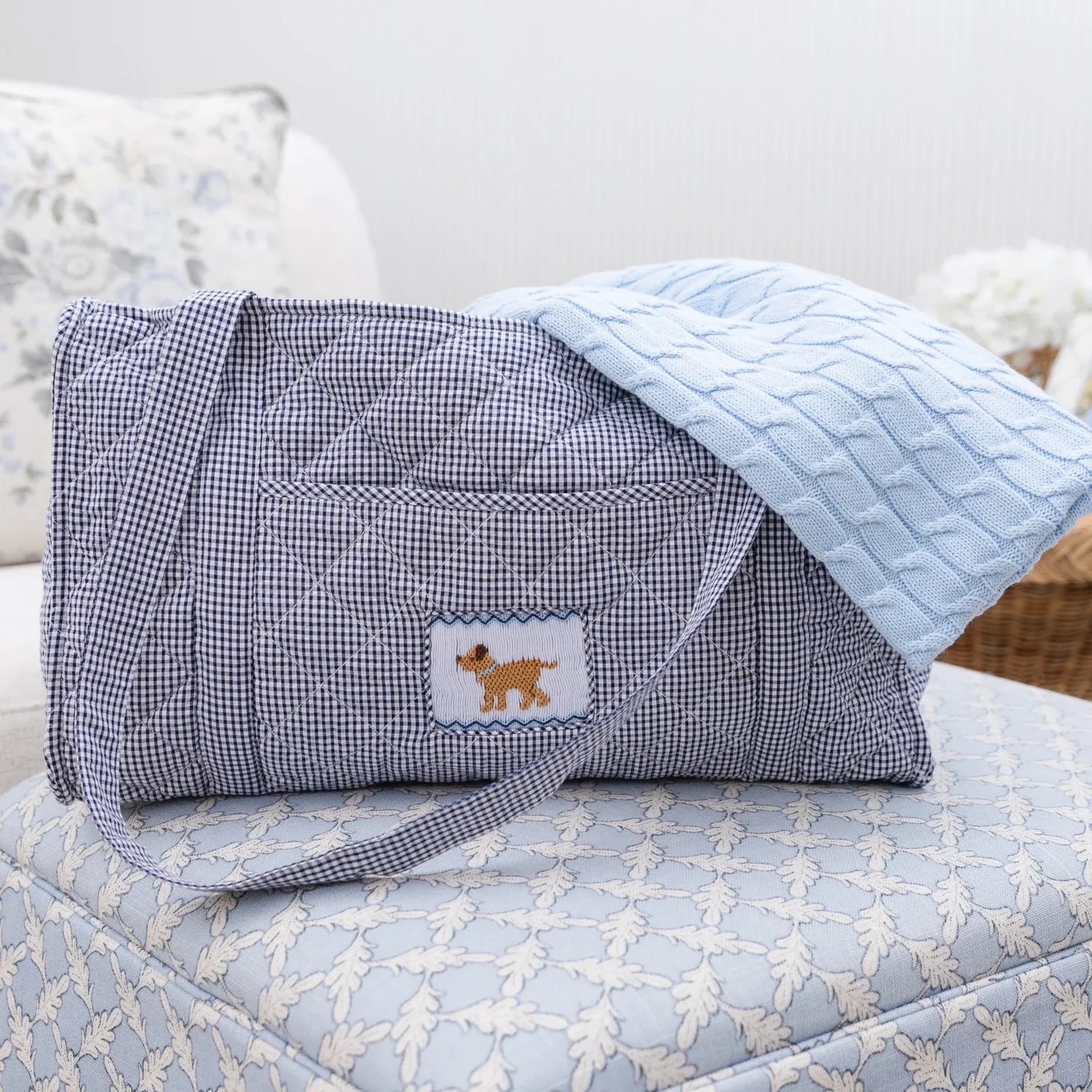 Quilted Luggage Boy Lab - Duffle Bag