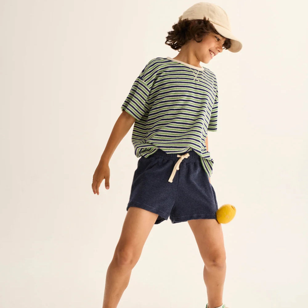 Soft Terry Shorts - Dark Blue
