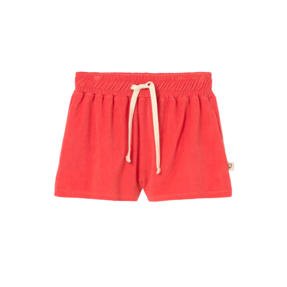 Soft Terry Shorts - Tomato