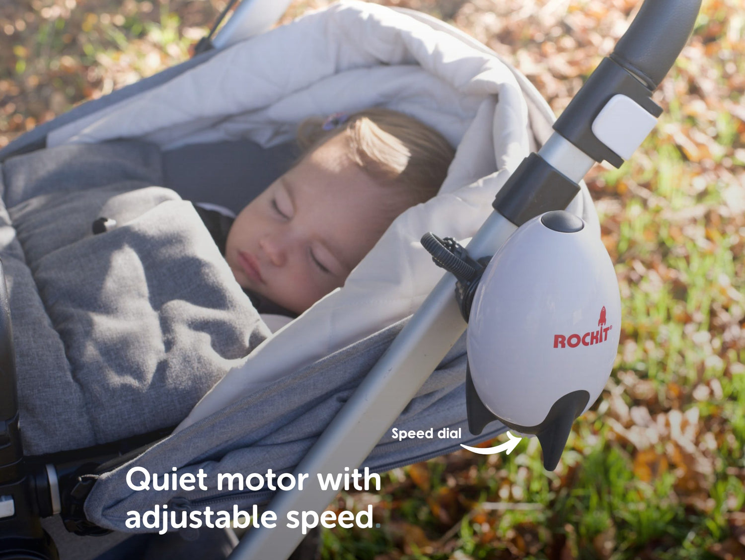 Rockit Rechargeable Portable Pram Rocker