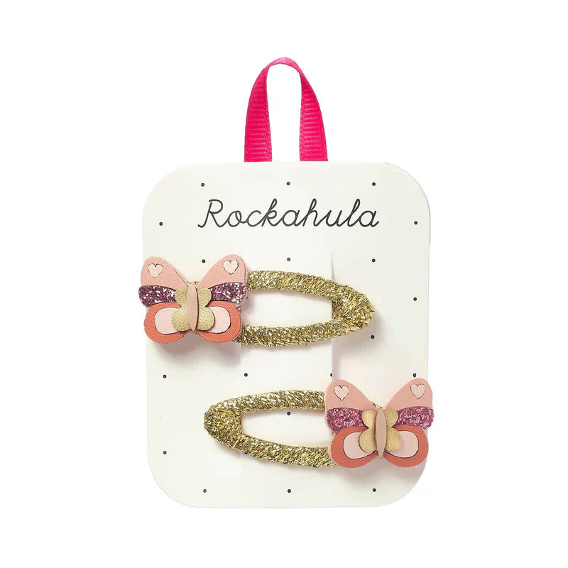 Rockahula Patchwork Butterfly Clips