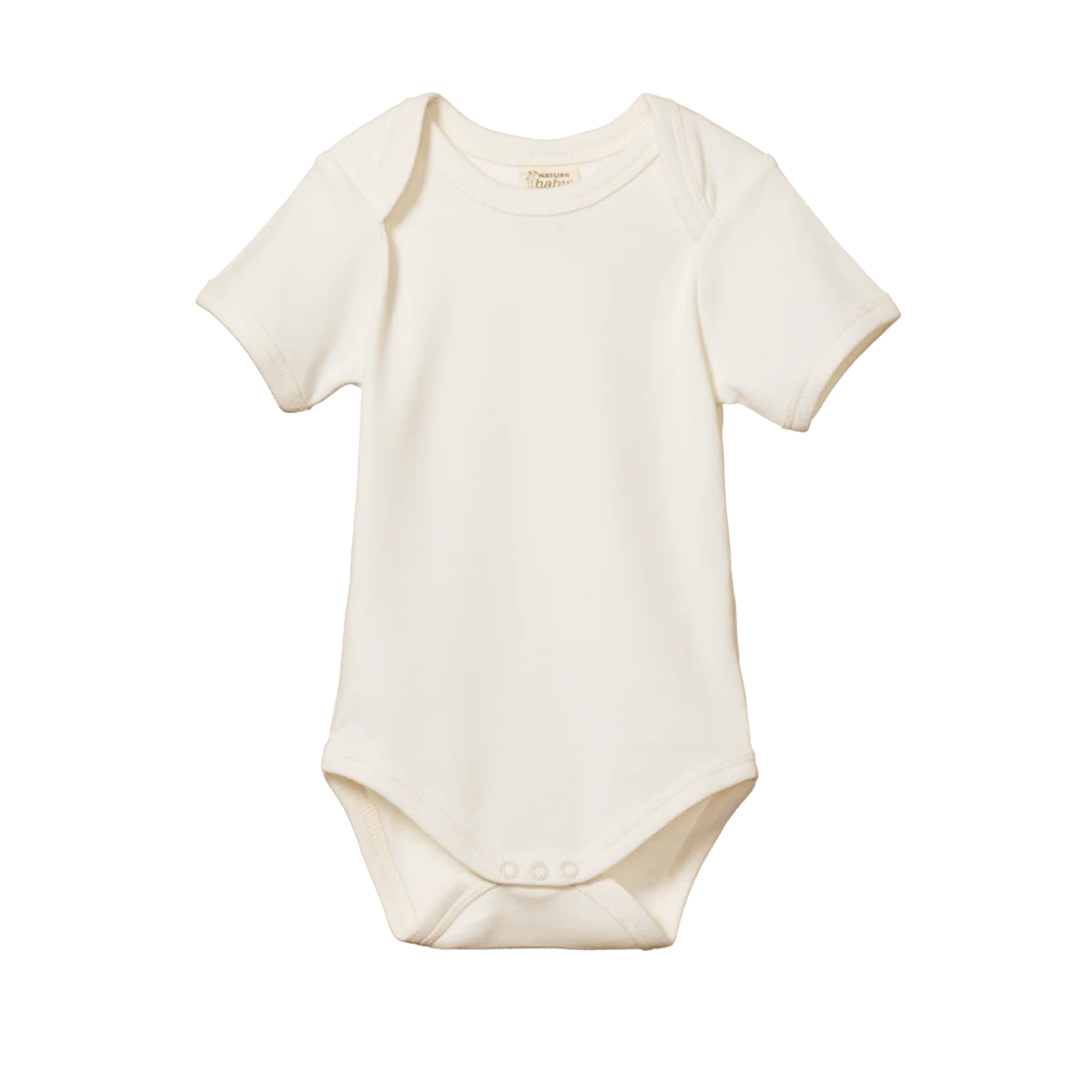 Short Sleeve Bodysuit - Natural