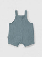 SNUG Bib Shorts — Mint Blu - 6M