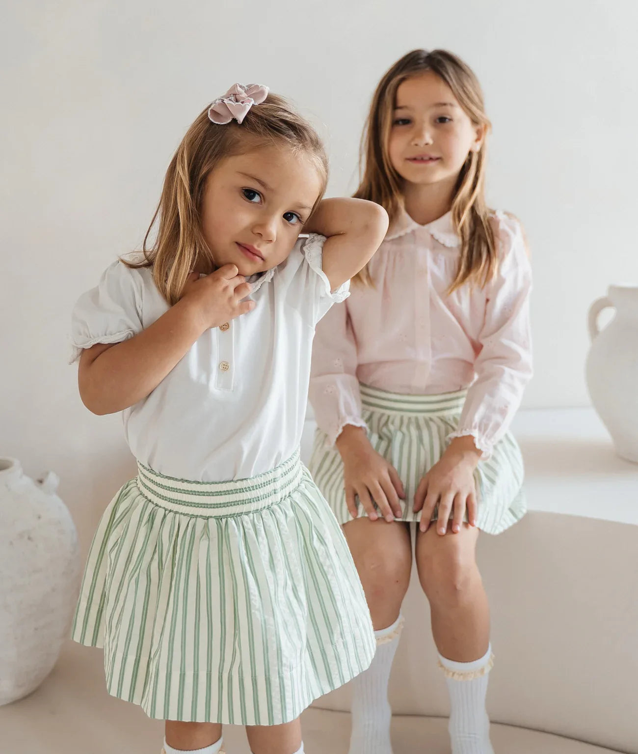 LIVLY Sammy Skirt Light Green 3-4Y