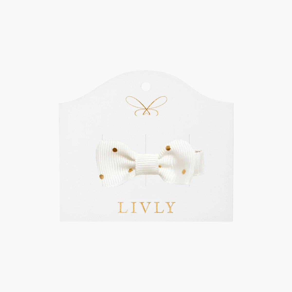 Small Bow - Saturday White