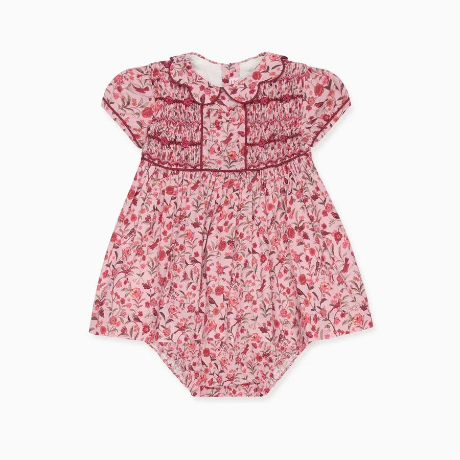 Floral Scarlett Baby Girl Hand-Smocked Set