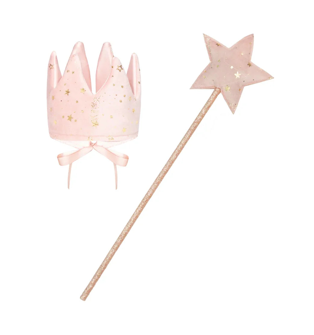 Sparkle Wand And Crown Pouch