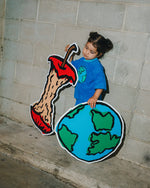 Tiny Allies BJT Terry Globe Tee 4-5