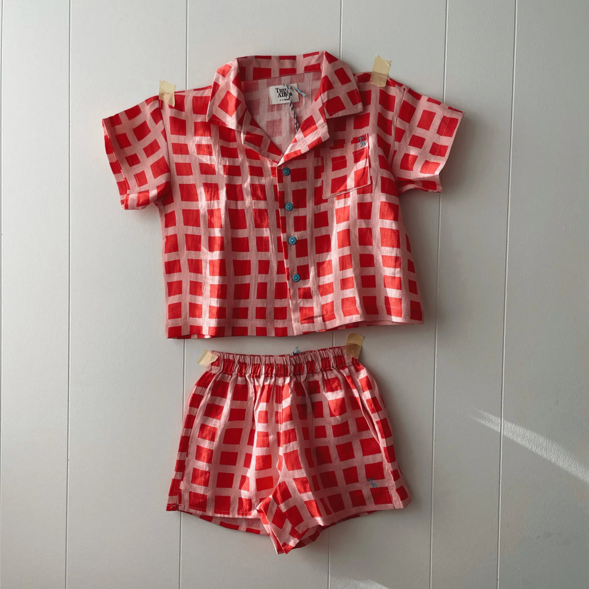 Tiny Allies Stevie Linen Shirt 4-5