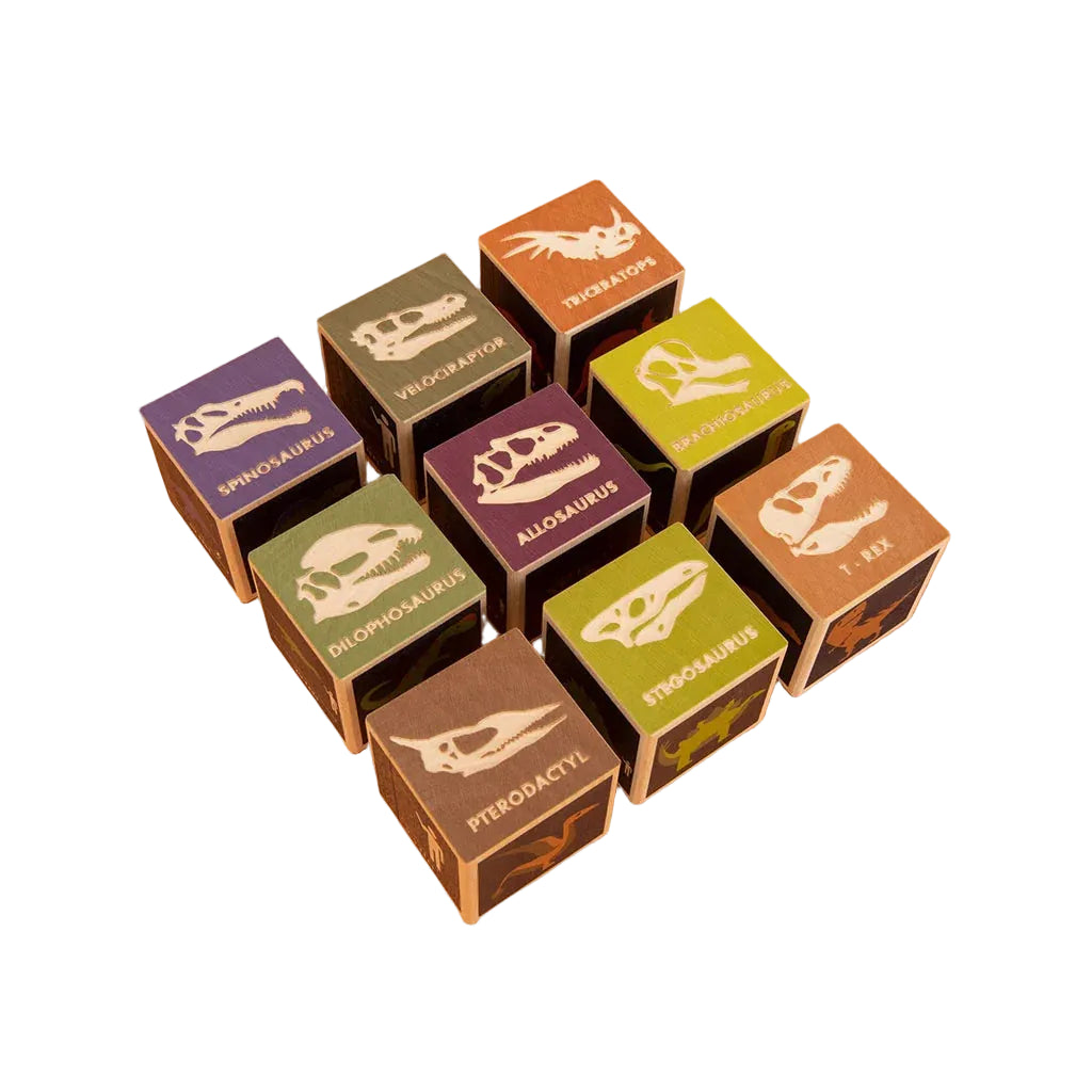 Dinosaur Wooden Blocks