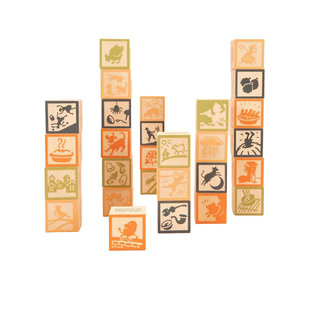Nursery Rhyme Wooden Blocks