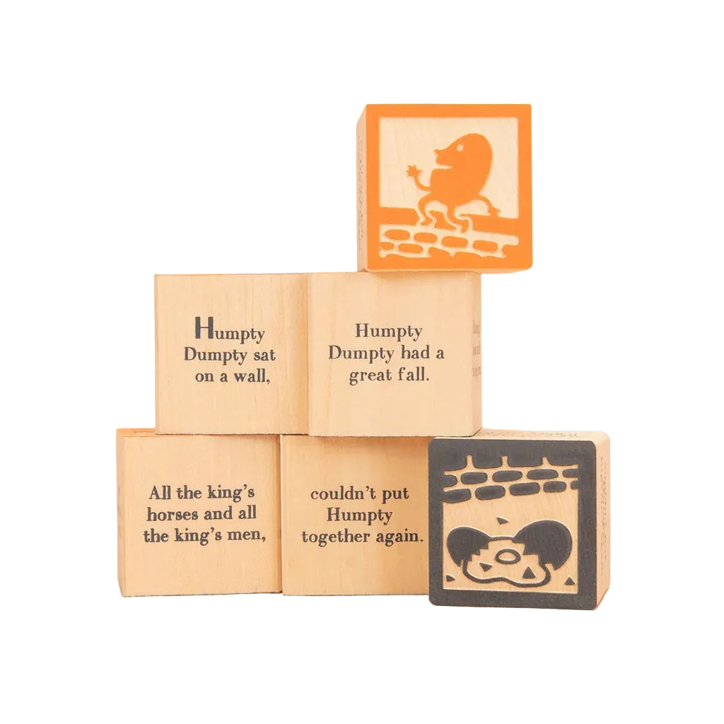 Nursery Rhyme Wooden Blocks